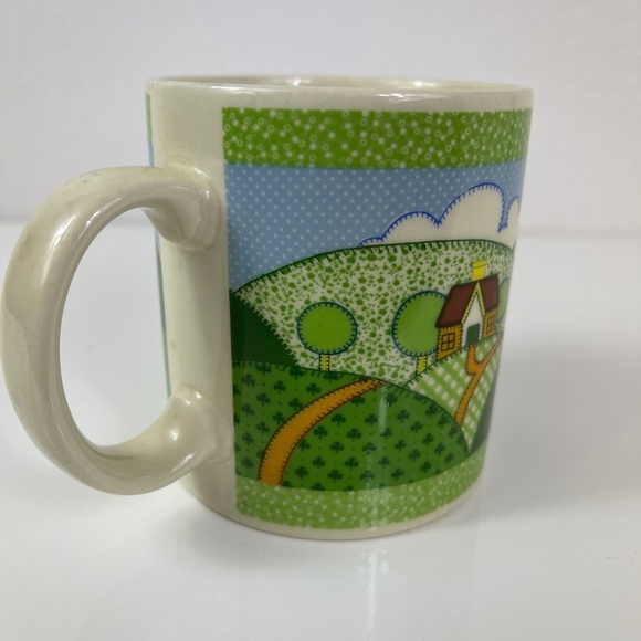 Vintage Otagiri Japan cottage on the hills Mug - Picture 3 of 8